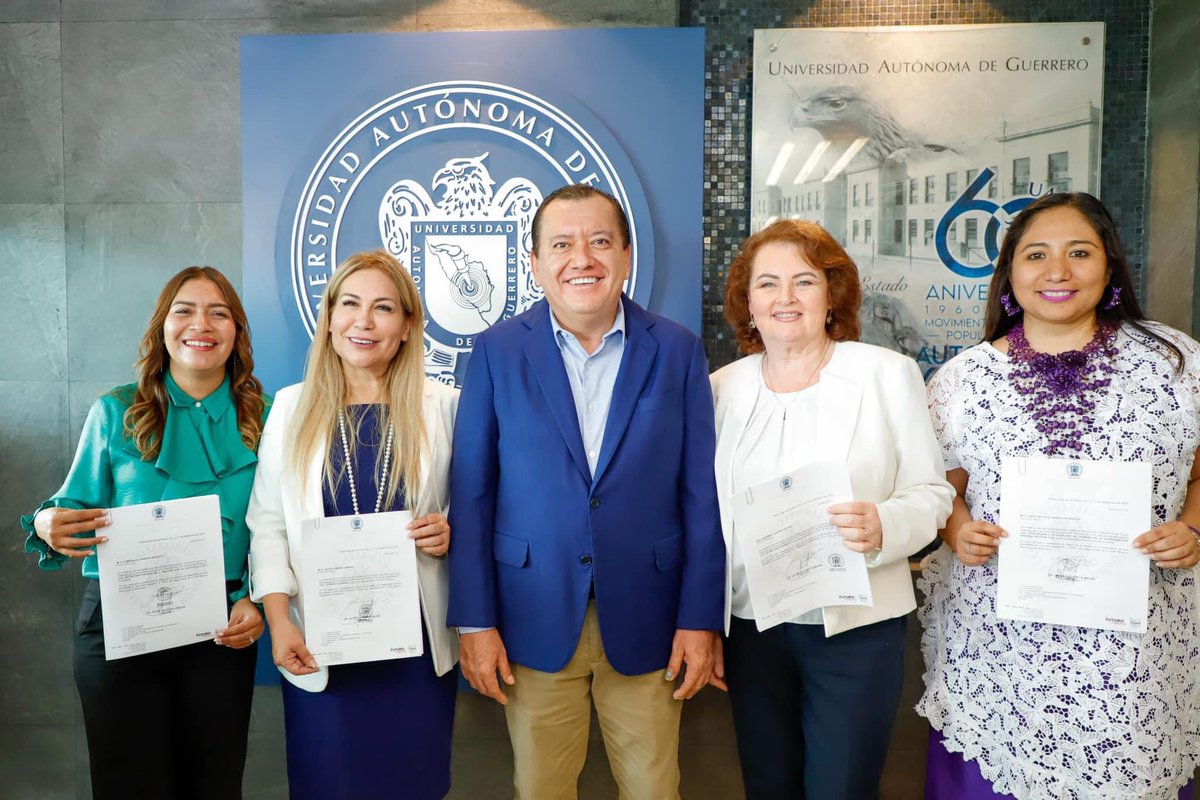 FCQBUAGRO's tweet photo. Nuestra comunidad #FCQB felicitamos a la Dra. Berenice Illades Aguiar por su designación como Secretaria General de nuestra Universidad Autónoma de Guerrero por el Rector @JavSaldana https://t.co/eDCaPLOnEm