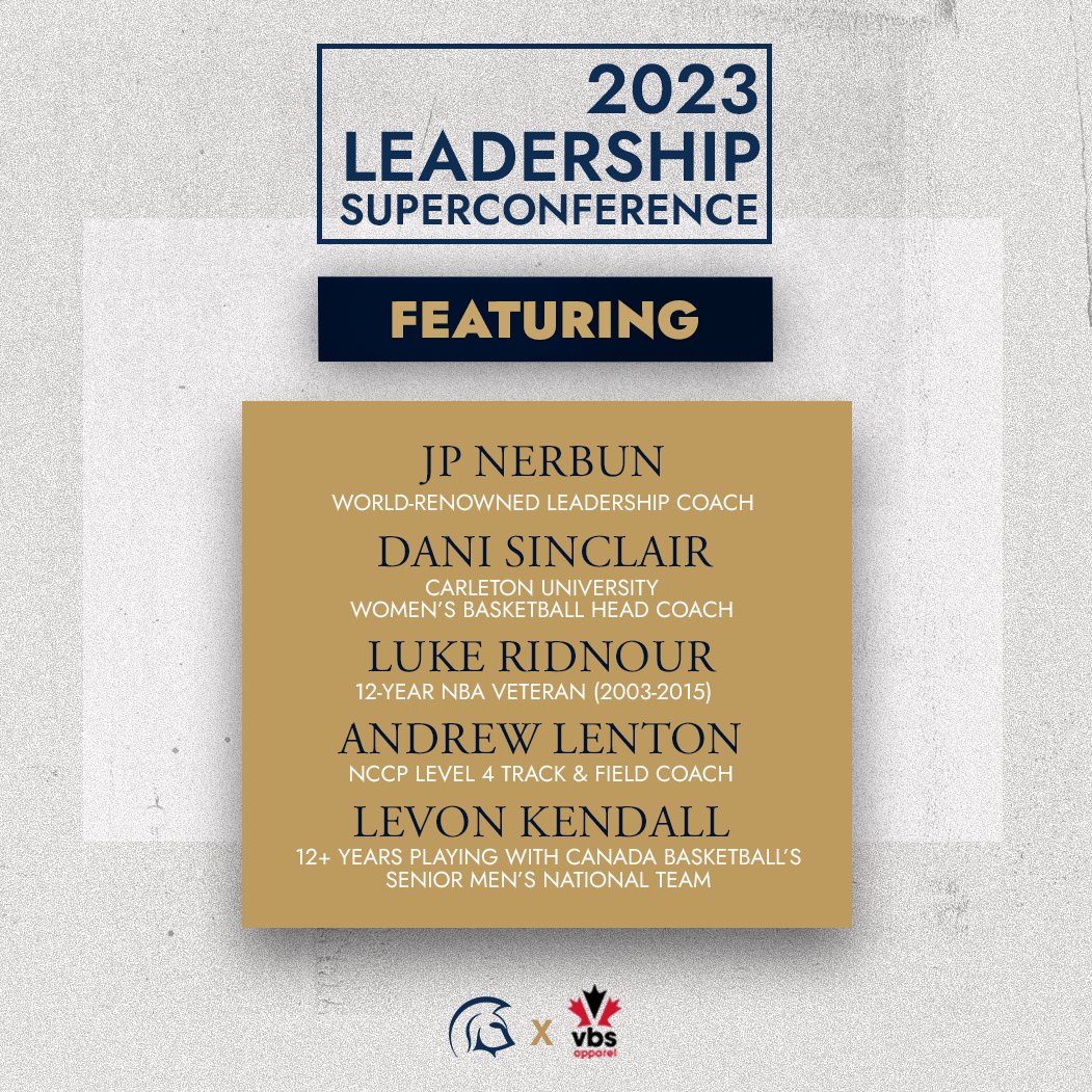 REGISTER by September 30 to get our Early Bird rate for the 2023 Leadership Superconference!

Register HERE: showpass.com/2023-leadershi…

#LeadershipSuperconference