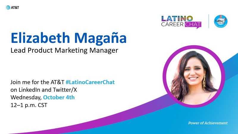 Excited to collaborate with other leaders for the LATINO Career Chat event. 

This is a great opportunity to learn and engage with #Latino leaders across the organization. Save the date and join us! #LatinoCareerChat #HispanicHeritageMonth2023