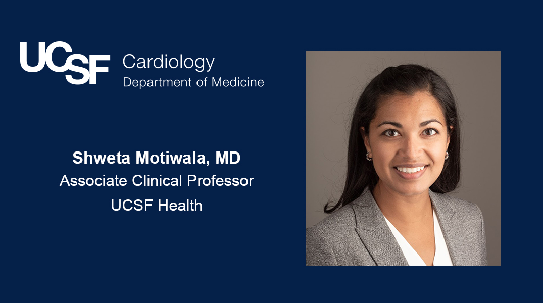 👋An official welcome to @shwetamotiwala! We are so happy to have you at @UCSFHospitals. Dr. Motiwala will be joining the advanced heart failure and pulmonary hypertension faculty. #UCSFCardiology #WomeninCardiology @LiviuKlein @MarcSimonMD @MandarArasMD