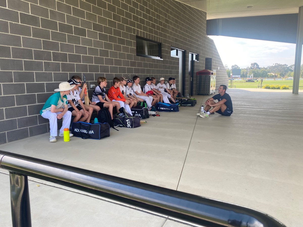 1/2

MCC was privileged last week to have the elite cricketing brain of one of the best in Australia, <a href="/SimonHelmot/">Simon Helmot</a>. He spent 2 intense days with some of our juniors and also a night with a lot of our coaches to talk all things cricket. Time spent by all with him is invaluable.