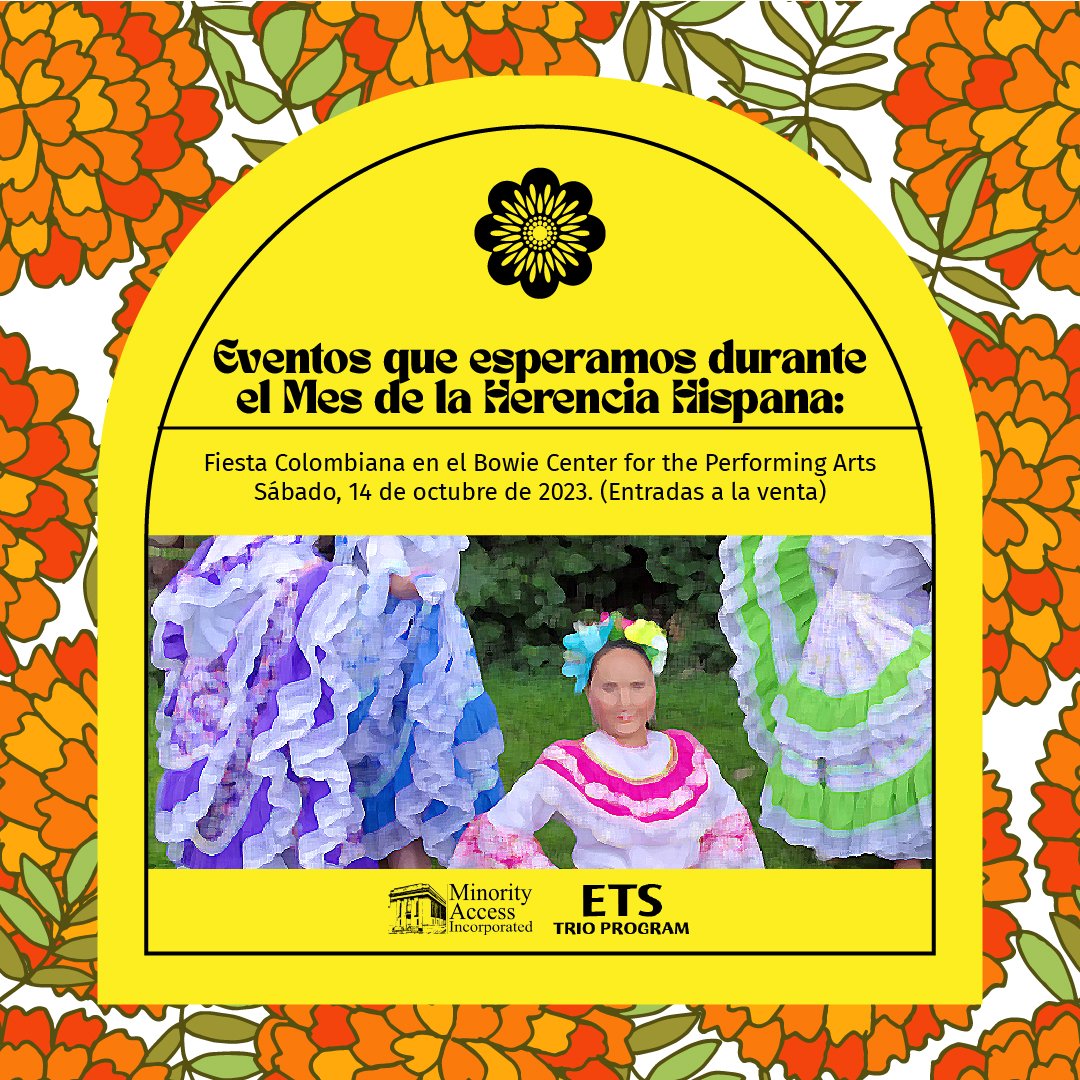 mai_etsprogram's tweet image. Eventos que esperamos durante el Mes de la Herencia Hispana: #HispanicHeritageMonth #LatinCulture #PGCevents