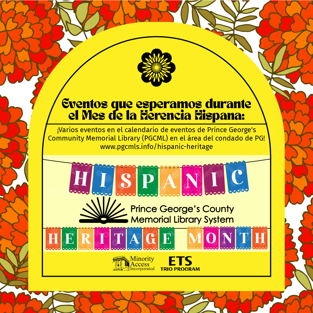 mai_etsprogram's tweet image. Eventos que esperamos durante el Mes de la Herencia Hispana: #HispanicHeritageMonth #LatinCulture #PGCevents