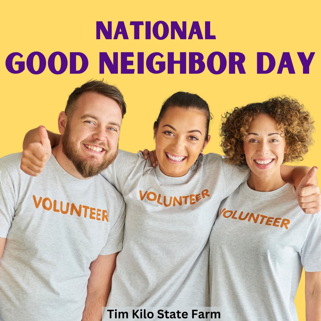 RISKAGENT's tweet image. Happy #NationalGoodNeighborDay, St. Louis! The team at #TimKiloStateFarm is sending our community our best wishes. 😊 Thank you for being such wonderful neighbors!