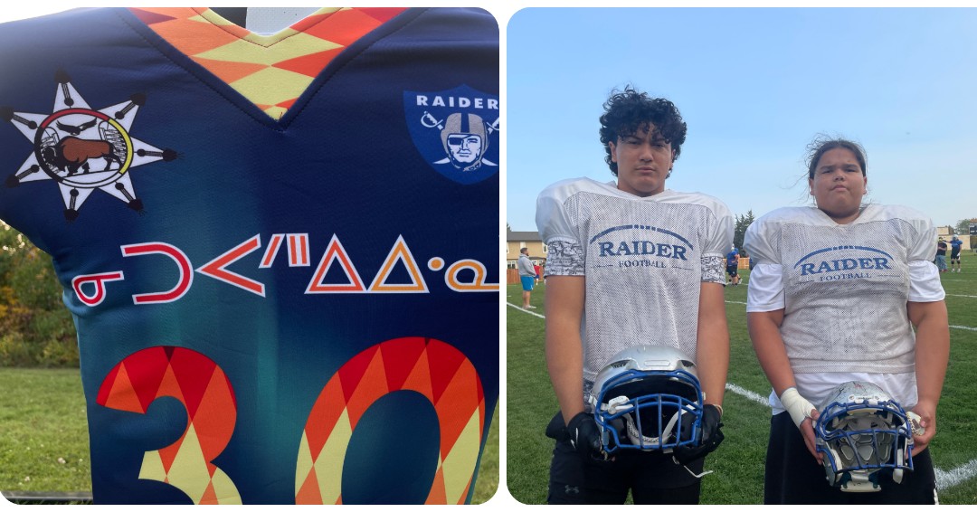 Are you ready for some culturally meaningful football?  Friday the <a href="/OakParkHighNews/">Oak Park High News</a> Raiders will debut spectacular Truth and Reconciliation jerseys, designed by Indigenous Raiders players, for their 4:30 game against Massey.

See the full story here: pembinatrails.ca/_ci/p/39111