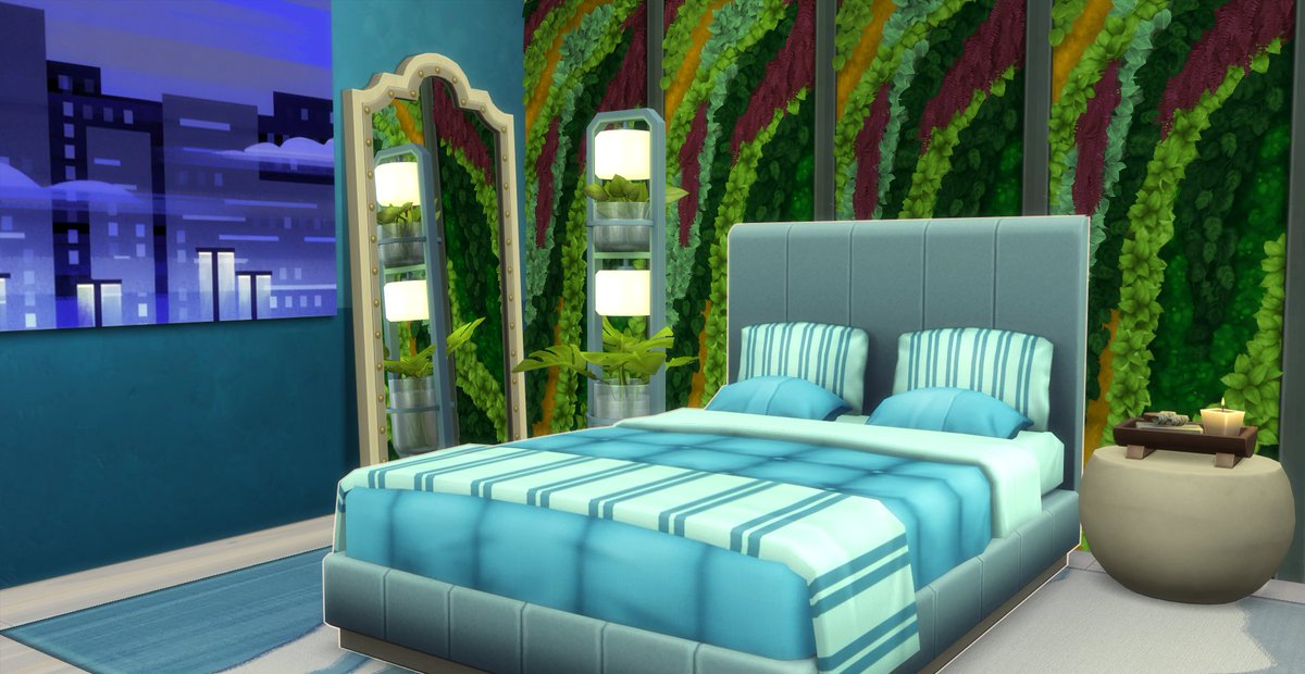 VoldieTrix's tweet image. My room I built for @simmersdigest #simmersdigest #WhiteRoomChallengeHHM to celebrate #LatinxHeritagemonth I chose #ElSalvador which is where my family is from. #Sims4