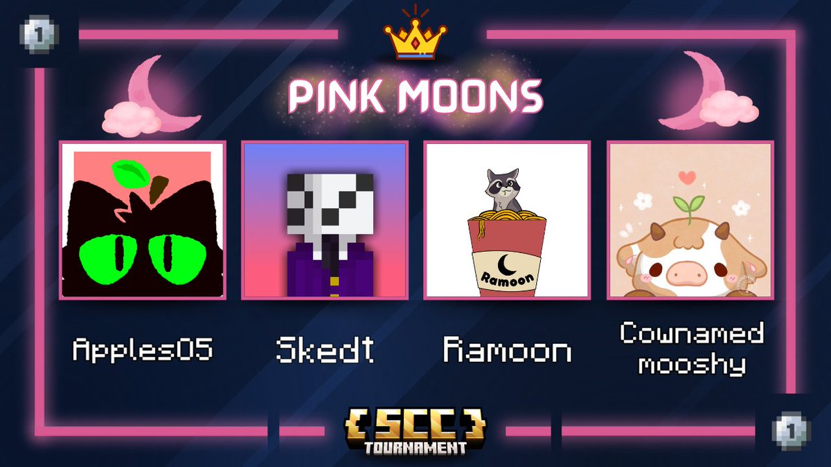 Unfortunatly, Neptunest is unable to make the event, so @N1nj4Twitch will be filling in for them on the Pink Moons!

Be sure to watch them live on Spet. 30th 1 pm EST!