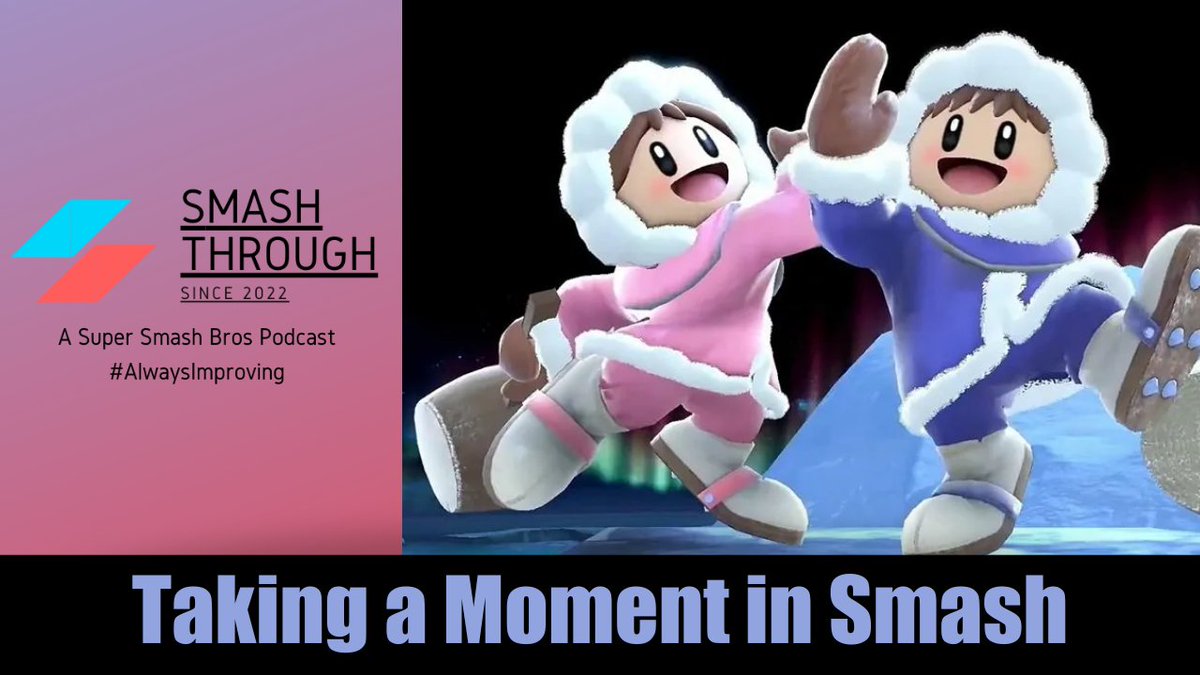 SmashThroughPod's tweet photo. Sometimes in #SSBU you just need to find that moment to collect yourself. 

This month's podcast is about that

Link in the replies https://t.co/jYKdAycRim