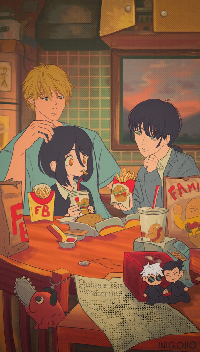 inigoiio's tweet image. I redraw that Mcdonalds japan but its Chainsaw man
#chainsawman #fanart #チェンソーマン #NAYUTA #McDonaldsJapan #McDonalds #asaden