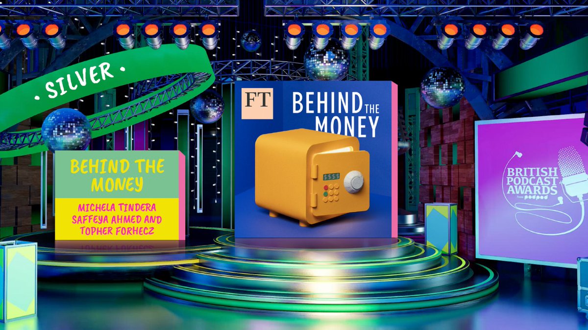 Congratulations to this year’s Bronze &amp; Silver winners in the #BritishPodcastAwards Business category
 
Silver : Behind the Money
Bronze : Carolina Herrera Presents: Walk Tall / @mags__creative
