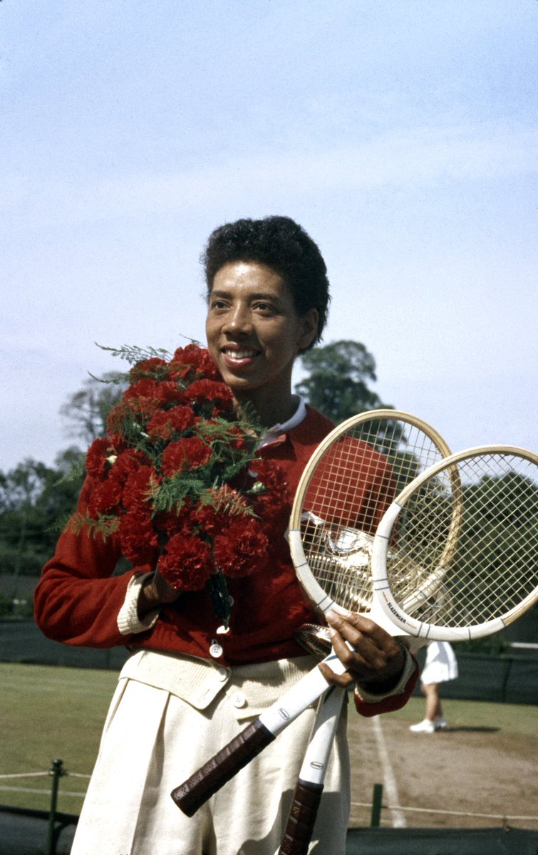 American athlete #AltheaGibson died #onthisday in 2003. 🎾⛳️ #tennis #golf #trivia