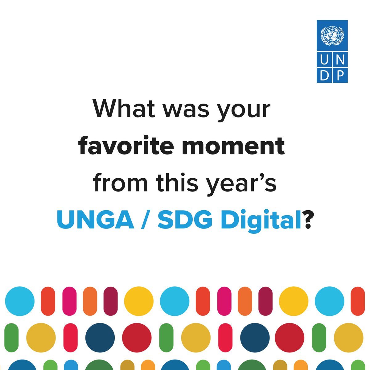UNDPDigital's tweet image. 💡 What was your favorite moment from this year&apos;s #UNGA and #SDGdigital?

We will go first:

The launch of The Universal Safeguards for Digital Public Infrastructure by the @UNTechEnvoy&apos;s @gioasempre. Learn more about the initiative: dpi-safeguards.org

#DigitalUNDP #TBT