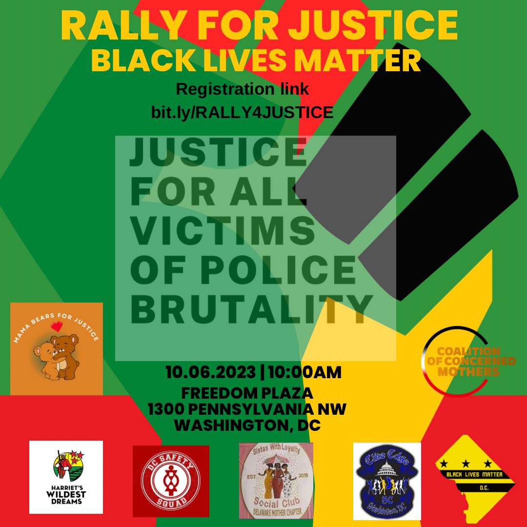 HarrietsDreams's tweet photo. Join us on Oct. 6 to support the families that have lost loved ones by way of Police Violence and/or Brutality. #FireKillerCops #PoliceGunViolenceIsViolence #StopPoliceBrutality
https://t.co/rwkuzK9MBx https://t.co/sJyoqWMfQt