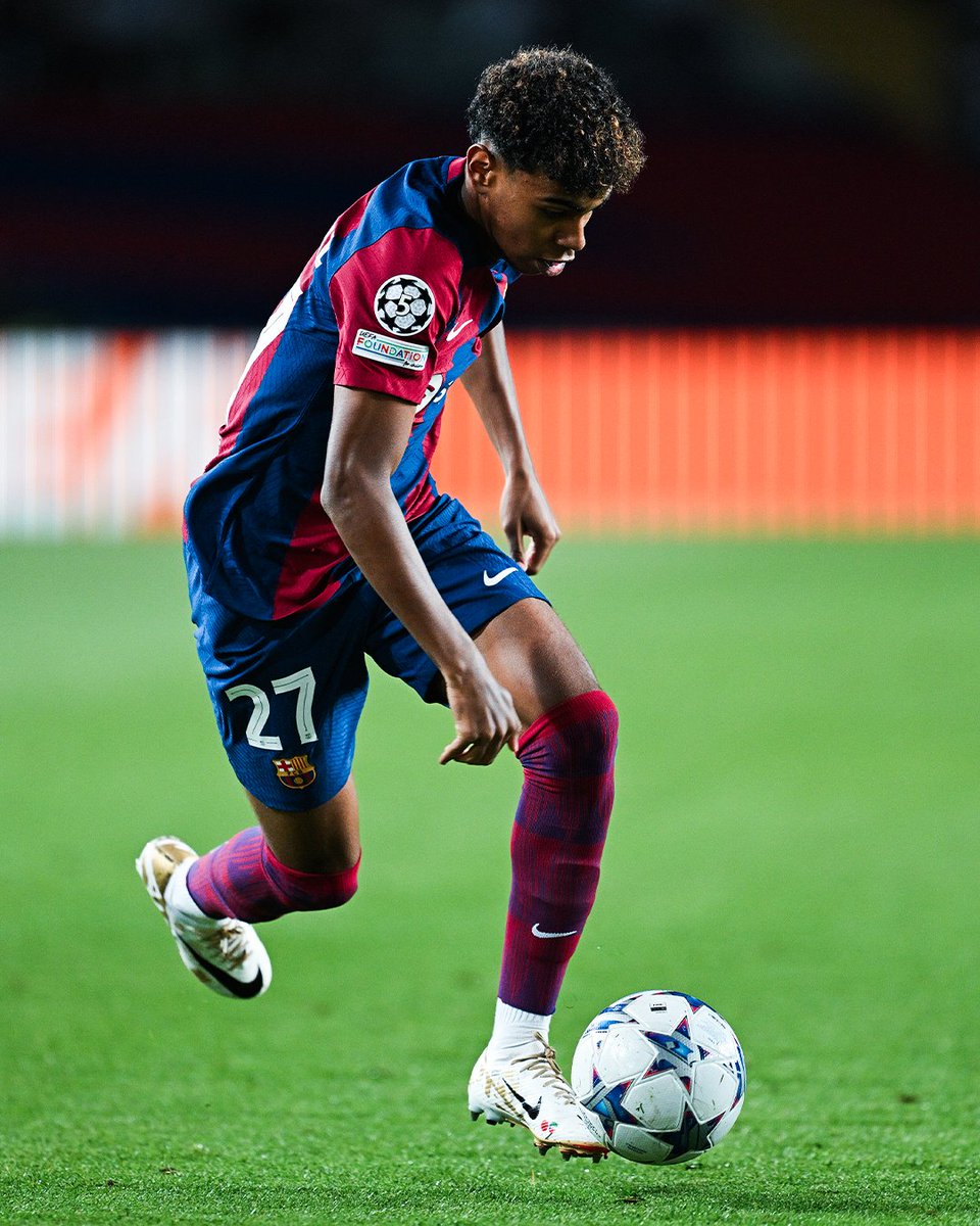 L_Yamal_Stats's tweet photo. Only 2 games left for Lamine Yamal to break the record of the youngest scorer in La Liga history:

Home vs Sevilla.
Away vs Granada. https://t.co/AWoZj443Tz