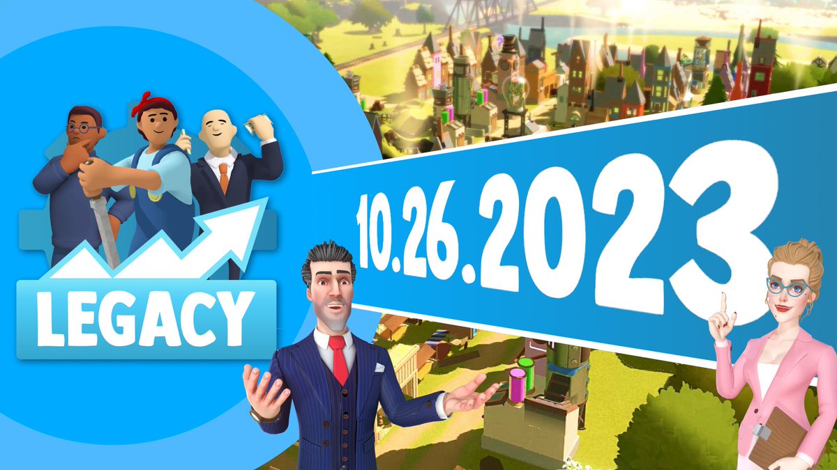 Legacy builders, we have a release date... October 26th! 🎉

Stay tuned as we provide you with more insight into the world of Legacy in the lead-up to launch 🤝

#BuildYourLegacy