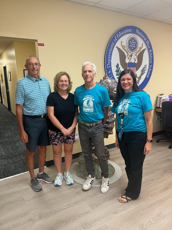 Thank you to Mr. and Mrs. Bryja of the Gimme Foundation who made a generous to support our amazing STEM program. Mr. Warren will be using these funds to provide some opportunities in robotics for our students. Thank you so much!#WeAreSanibel #SanibelStrong #LoveLeeSchools