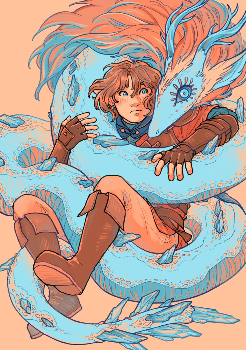 EmilyE_Draws's tweet photo. tangled up! https://t.co/iF2aSg6LXk