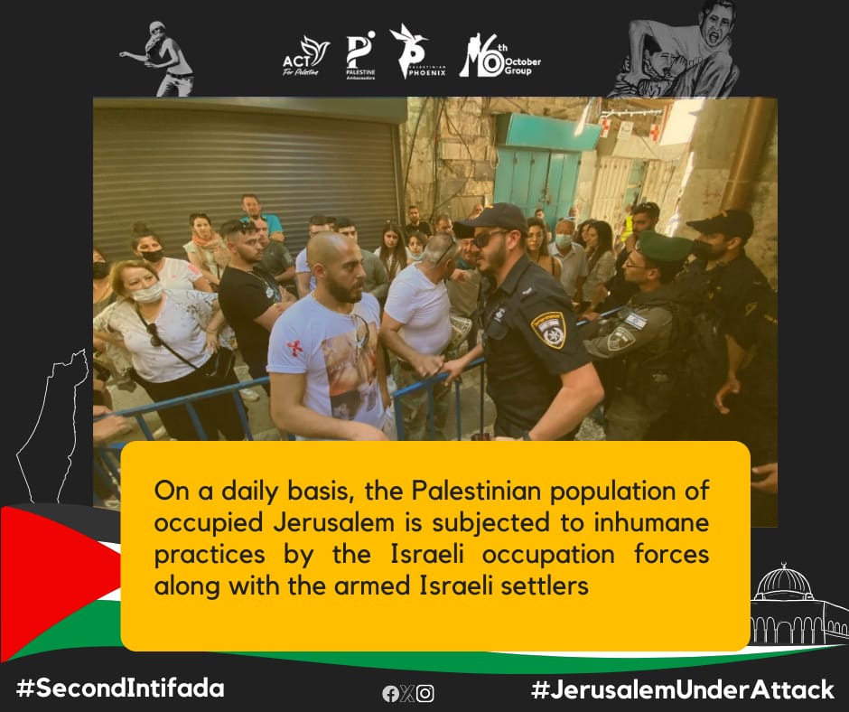 #JerusalemUnderAttack
#SecondIntifada
#16thOctoberGroup