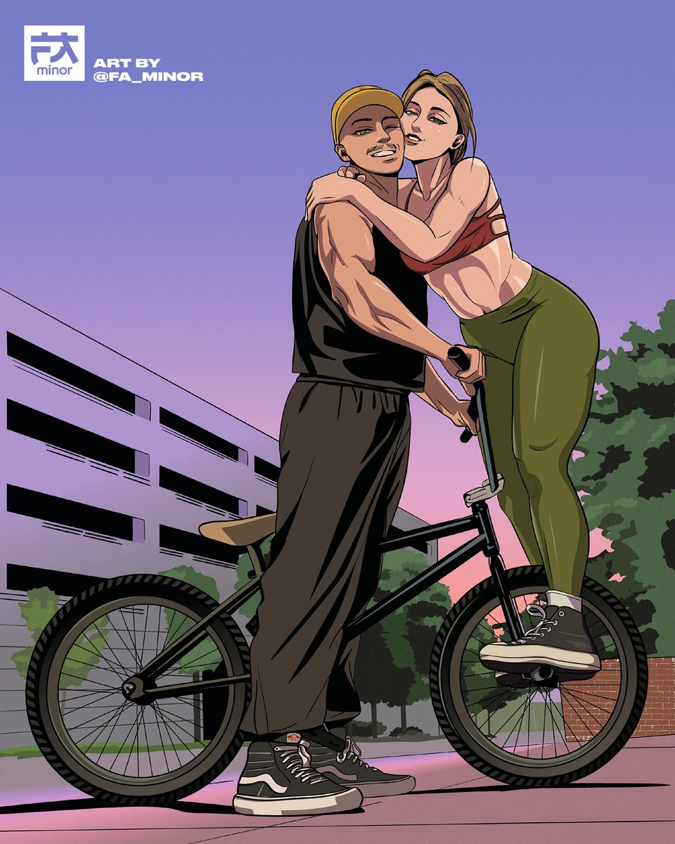 #commission #sketch #anime #art #illustration #adobeillustrator #manga #cycling #cyclingart #bike #bicycleart #bicycle #trackbike #cyclinglife #messlife #brakeless #bicycledrawing #bmx #bmxlife #bmxstreet #faminorart
.
boosty.to/fa_minor
patreon.com/fa_minor