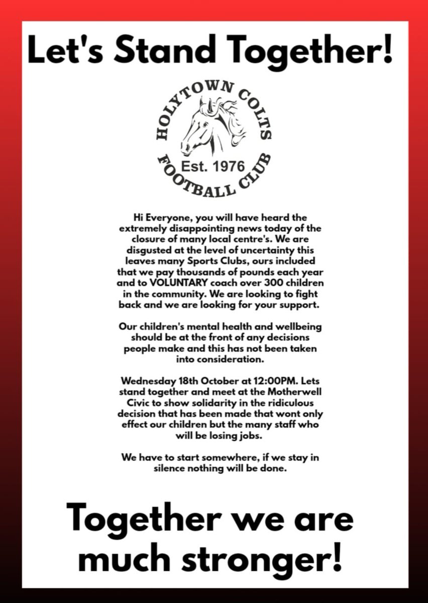 Holytown Colts 2010s tweet media