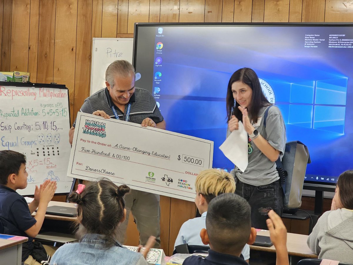 Benavidez Elem. HISD (@roypeagle) on Twitter photo Celebrating Mr. Florez!!! Thank you <a href="/GoodReasonHou/">Good Reason Houston</a> for supporting Benavidez! <a href="/OlindaRam6/">Dr. Olinda R.</a> <a href="/LRAhumada6/">LRAhumada6</a> <a href="/j_mastillo/">Dr. John R. Mastillo</a> <a href="/MEMoore_Brown/">Mellody Moore-Brown</a> <a href="/Mary2Q2/">MaryQ</a> <a href="/gittenssm/">Stephen Gittens</a> Celebrating Mr. Florez!!! Thank you <a href="/GoodReasonHou/">Good Reason Houston</a> for supporting Benavidez! <a href="/OlindaRam6/">Dr. Olinda R.</a> <a href="/LRAhumada6/">LRAhumada6</a> <a href="/j_mastillo/">Dr. John R. Mastillo</a> <a href="/MEMoore_Brown/">Mellody Moore-Brown</a> <a href="/Mary2Q2/">MaryQ</a> <a href="/gittenssm/">Stephen Gittens</a>