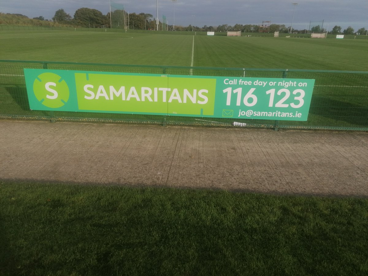 Our new signage in Darver Gaa getting the message out that we are here to listen anytime !!! #WMHD