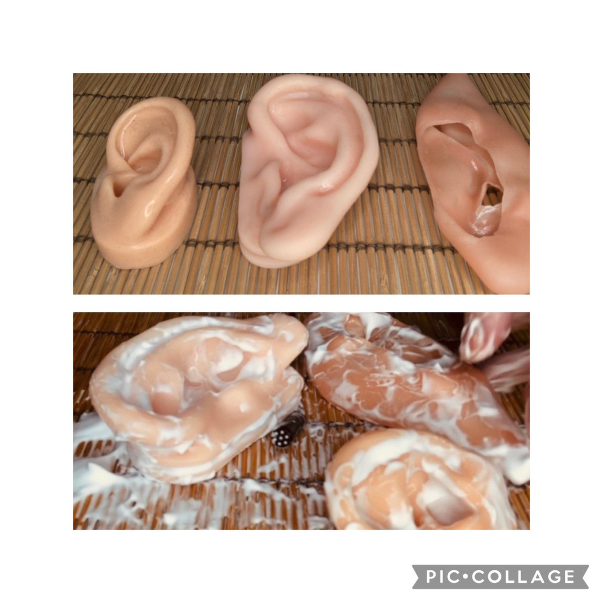 ASMRRaven4's tweet photo. ASMR: Which ear massage sounds better? https://t.co/RWLPgptvIT #asmrearmassage https://t.co/R0z7Ql4QMg
