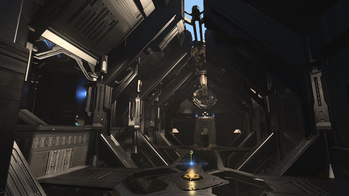 darkskull1157's tweet photo. Fortitude is a Symmetrical 12v12 BTB map, built for CTF and Total Control. Design goals: recreate the classic BTB feel, and build varied play spaces that foster different play styles. Special thanks to @CertifiedChmp for taking the art to the next level!
#HaloInfinite #Forge https://t.co/lAF5ZVVGOP