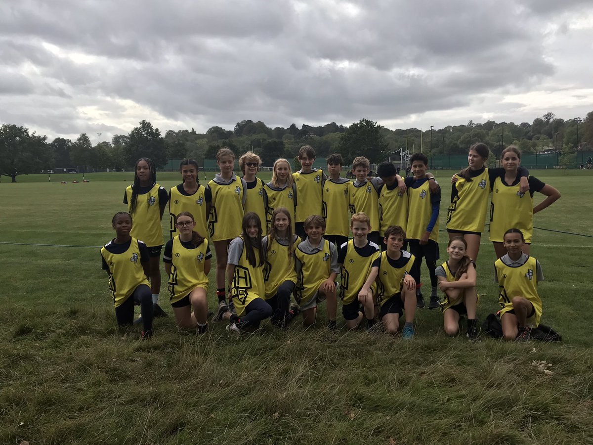 Outstanding performance and effort at XC in Harrow! Well done HHS