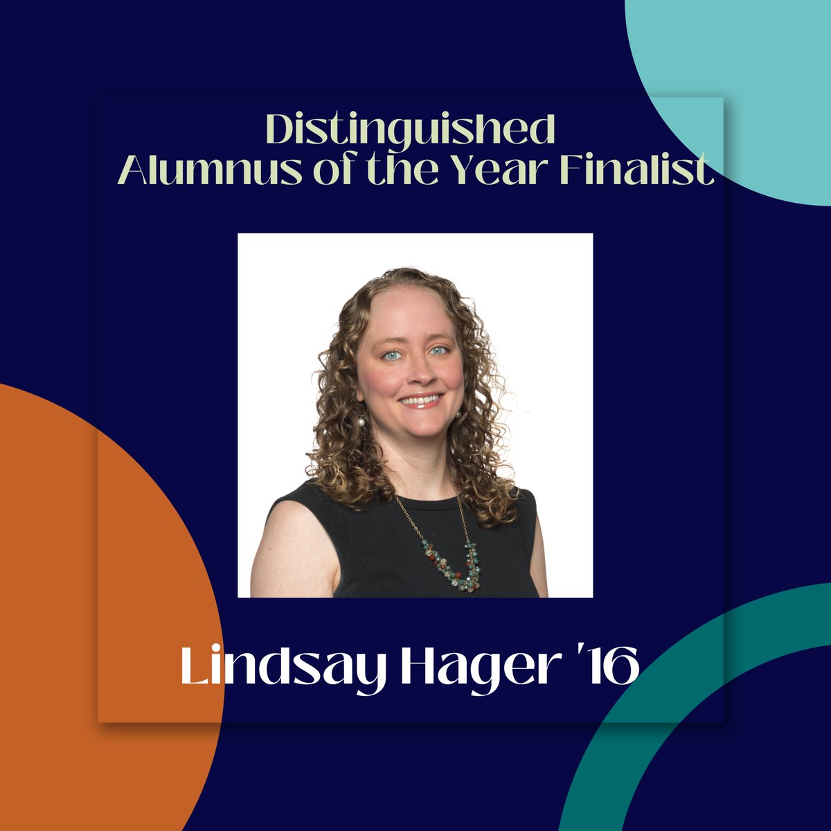 Lindsay Hager graduated in 2016 from Nashville State Community College with an A.S. n Political Science. Lindsay currently works as the Assistant Director of the Student Success Center at @NashvilleState!

Join us on Oct 24th to learn more about Lindsay! event.gives/falconawards