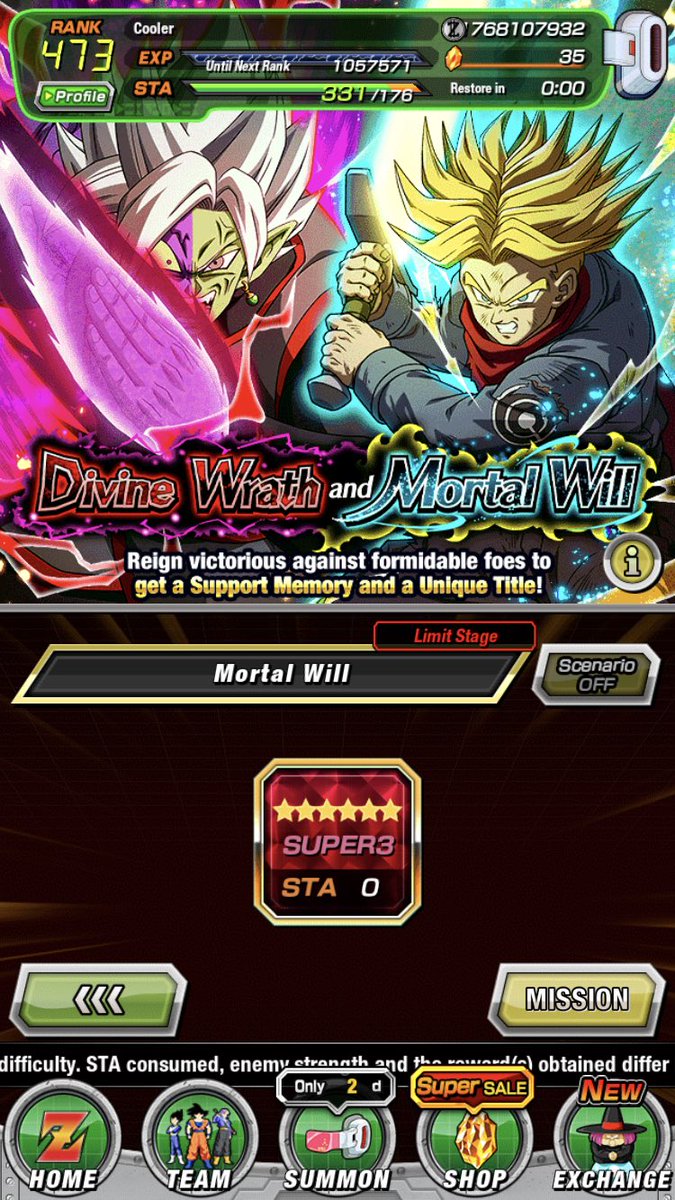 EvilShadowNinja's tweet image. This god damn stage against trunks is impossible for me 🤬. This &amp;amp; red zone zamasu 🤬