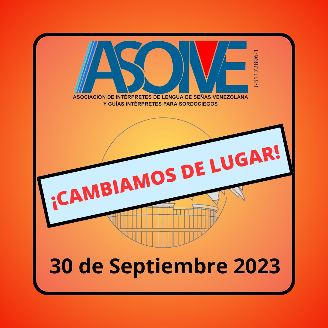 asoive's tweet photo. ¡Nos mudamos de auditorio! Ahora estaremos en la casa de todos los profesores: UPEL Instituto Pedagógico de Barquisimeto, pero la sede que se encuentra en el este de la ciudad... Pendientes que estaremos informando más detalles al respecto https://t.co/KOrLBsWRDc