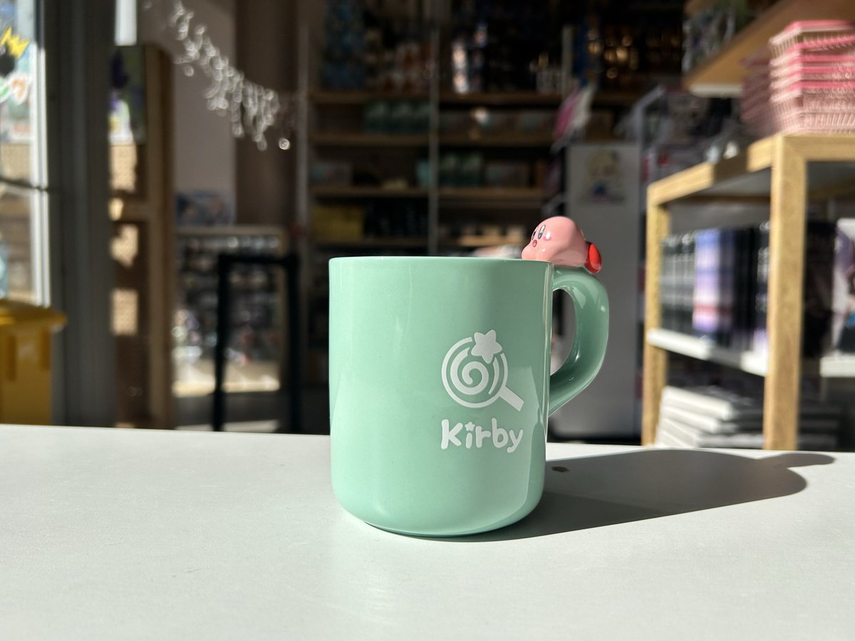 acg_go's tweet photo. Wanna have Kirby watch over your drink?✨ then make sure to take our SK Japan Kirby Ceramics Mug home!❤️
Make sure to drop by and grab these in-store!🌟
#kirby #kirbymug #kirbysdreamland #acggo #downtowntempefun #asu https://t.co/pxphA4765k