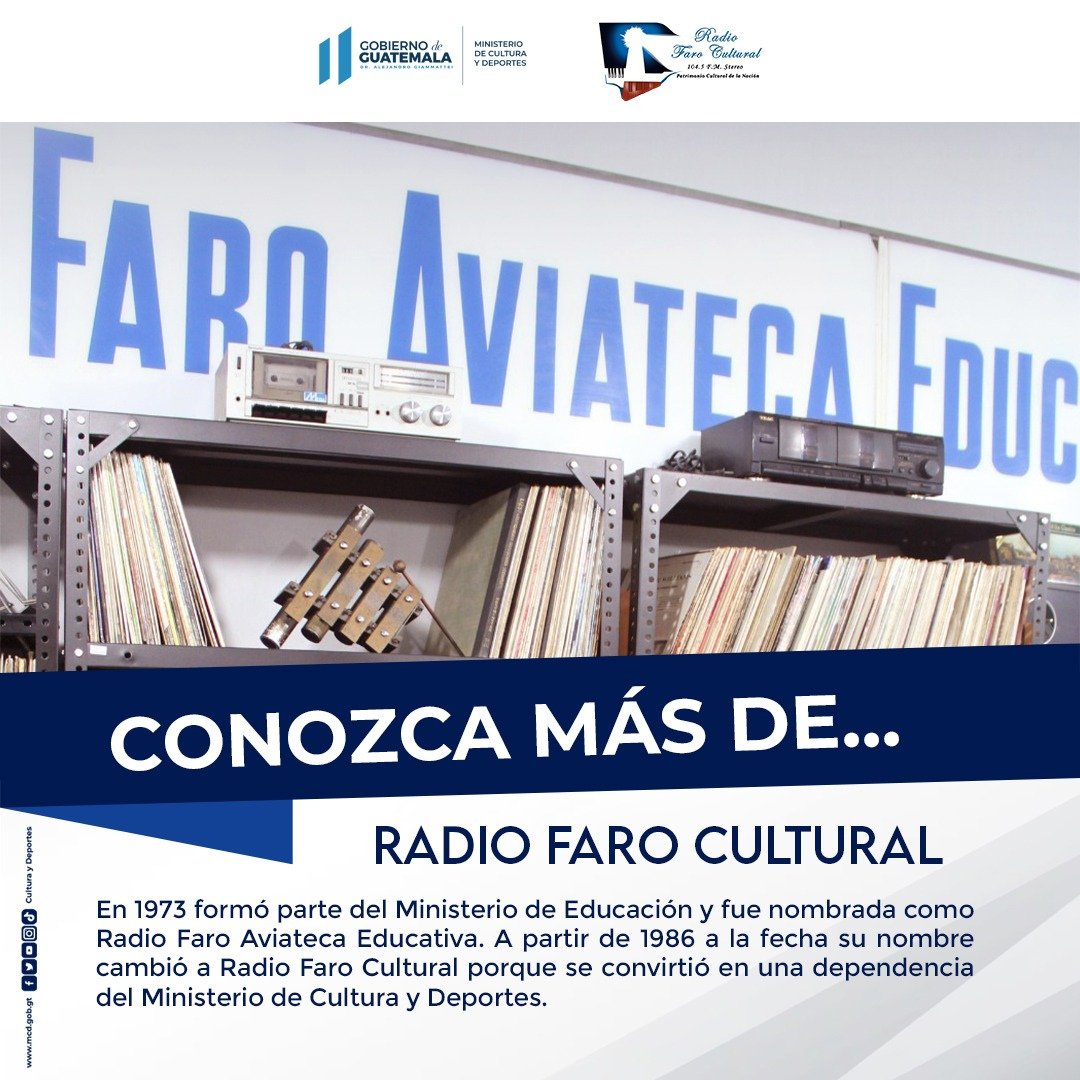 RADIO FARO CULTURAL 104.5 FM tweet media