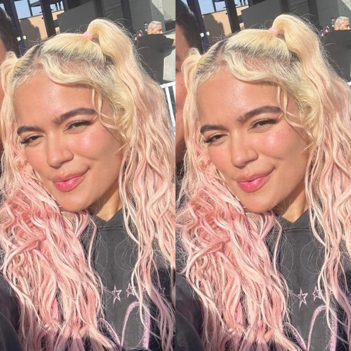Karol G awwww que hermosa. 😩✨️