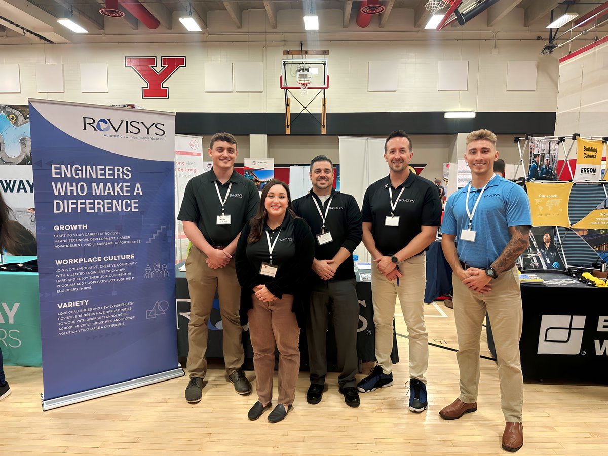 @youngstownstate @ysu_stem #careerfair today! #YSUengineering #engineering #hiring #makeadifference