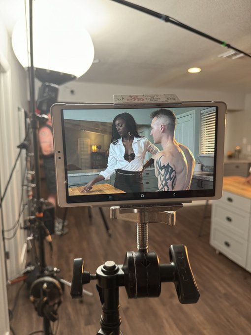 I was fortunate enough to spend the past two days directing for @kinkdotcom . I&rsquo;m so thankful for the