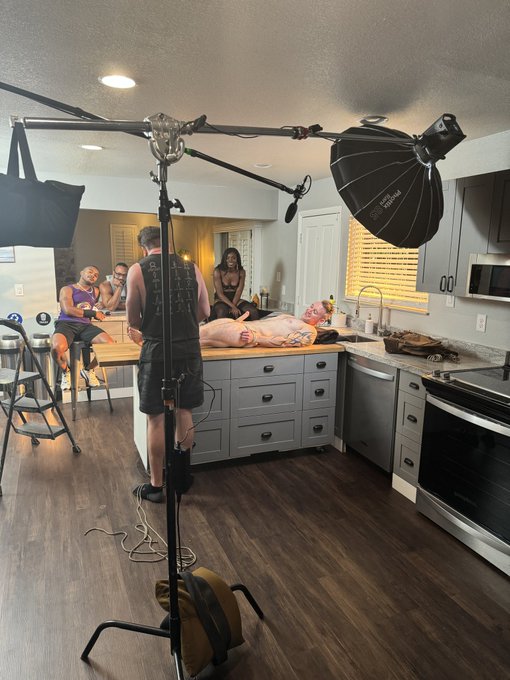 I was fortunate enough to spend the past two days directing for @kinkdotcom . I&rsquo;m so thankful for the