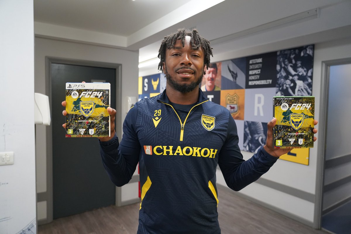 Oxford United (@oufcofficial) on Twitter photo 🎮 Win a signed copy of the new <a href="/EASPORTSFC/">EA SPORTS FC</a> on either PS5 or XBOX One.
Simply like, share and comment below which copy you'd like ⤵️
The winner will be selected on Sunday! 🍀
🟡🔵 #OUFC | <a href="/EASPORTSFC/">EA SPORTS FC</a> 🎮 Win a signed copy of the new <a href="/EASPORTSFC/">EA SPORTS FC</a> on either PS5 or XBOX One.
Simply like, share and comment below which copy you'd like ⤵️
The winner will be selected on Sunday! 🍀
🟡🔵 #OUFC | <a href="/EASPORTSFC/">EA SPORTS FC</a>