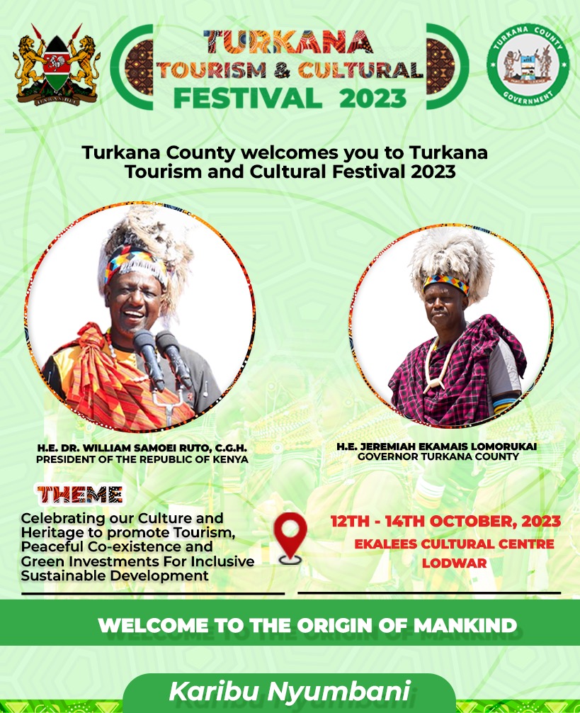 Here is an Invitation. Turkana Incumbent Governor @GvnLomorukai has Invited His Excellency Dr.William Samoei Ruto to Cultural Festival. Turkana Traditions is still intact. Welcome to Cradle of Mankind. @GvnLomorukai Should that Day Shame & Cleanse that Thief of 5B