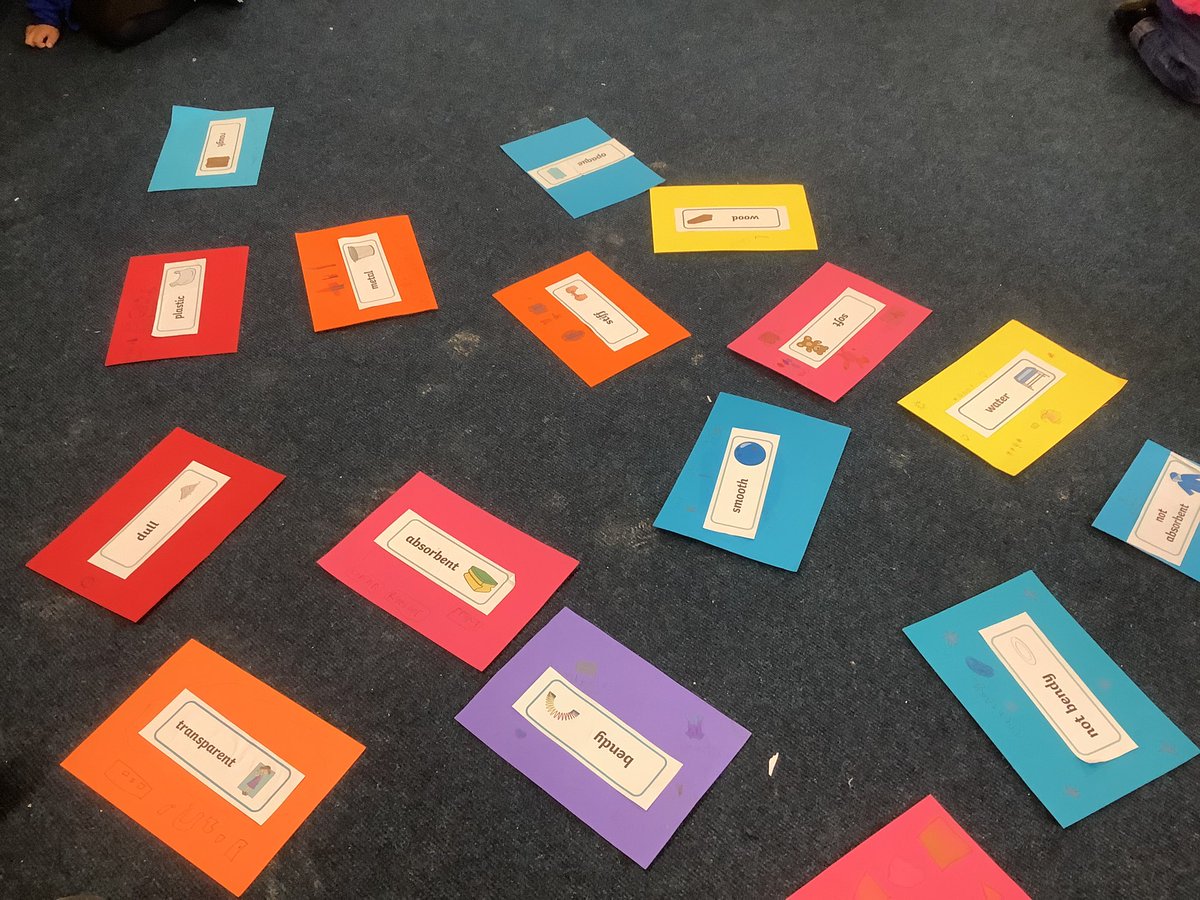 ‘We are living in a material world…’ Year 2 demonstrated a good understanding when discussing the properties of materials today and their uses. Da iawn pawb! @SMTVCardiff