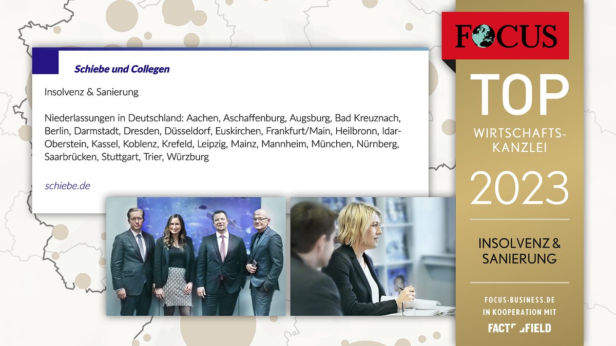 FOCUS Magazin zeichnet Schiebe und Collegen als Top-Wirtschaftskanzlei 2023 aus

Den kompletten Artikel lesen Sie hier:  schiebe.de/focus-magazin-…