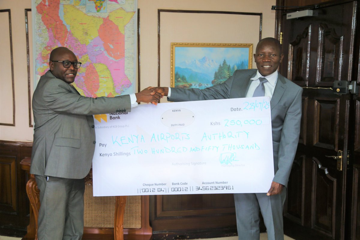 KenyaAirports's tweet photo. @KeEquityBank @Zamara_Ke @Minet_Kenya Excited to share that we have received additional sponsorship for #AviationCommunityGolfDay! A hearty salute to @National_Bank and @Tradewinds_AS for their generous support. 🏌️‍♂️ We’re gearing up to tee off tomorrow at Muthaiga Golf Club. https://t.co/hRFWku51Jz