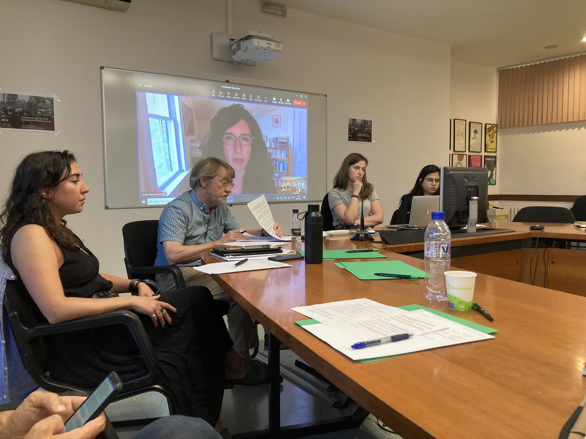 <a href="/CivilWars_ERC/">The Age of Civil Wars in Europe, 1914-1949</a> <a href="/GRECS_UAB_UdG/">GRECS</a> Y acabamos con un panel sobre los ecos transnacionales de la GCE, viajando por el Chile de Allende y Pinochet, Méjico, y abordando los ecos de la guerra en el ámbito colonial.