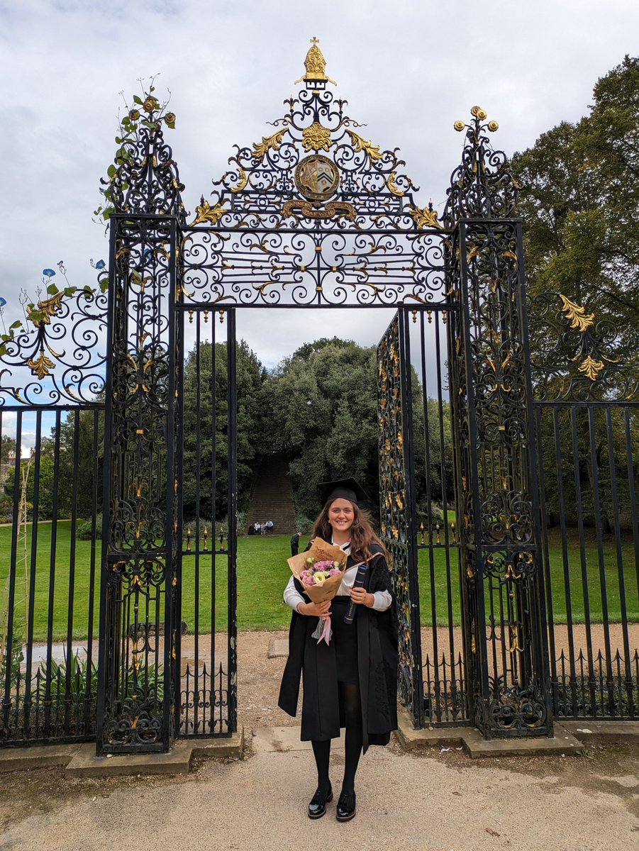 So proud to have graduated with a first class Undergraduate Masters degree from the University of Oxford - excited for what's to come!