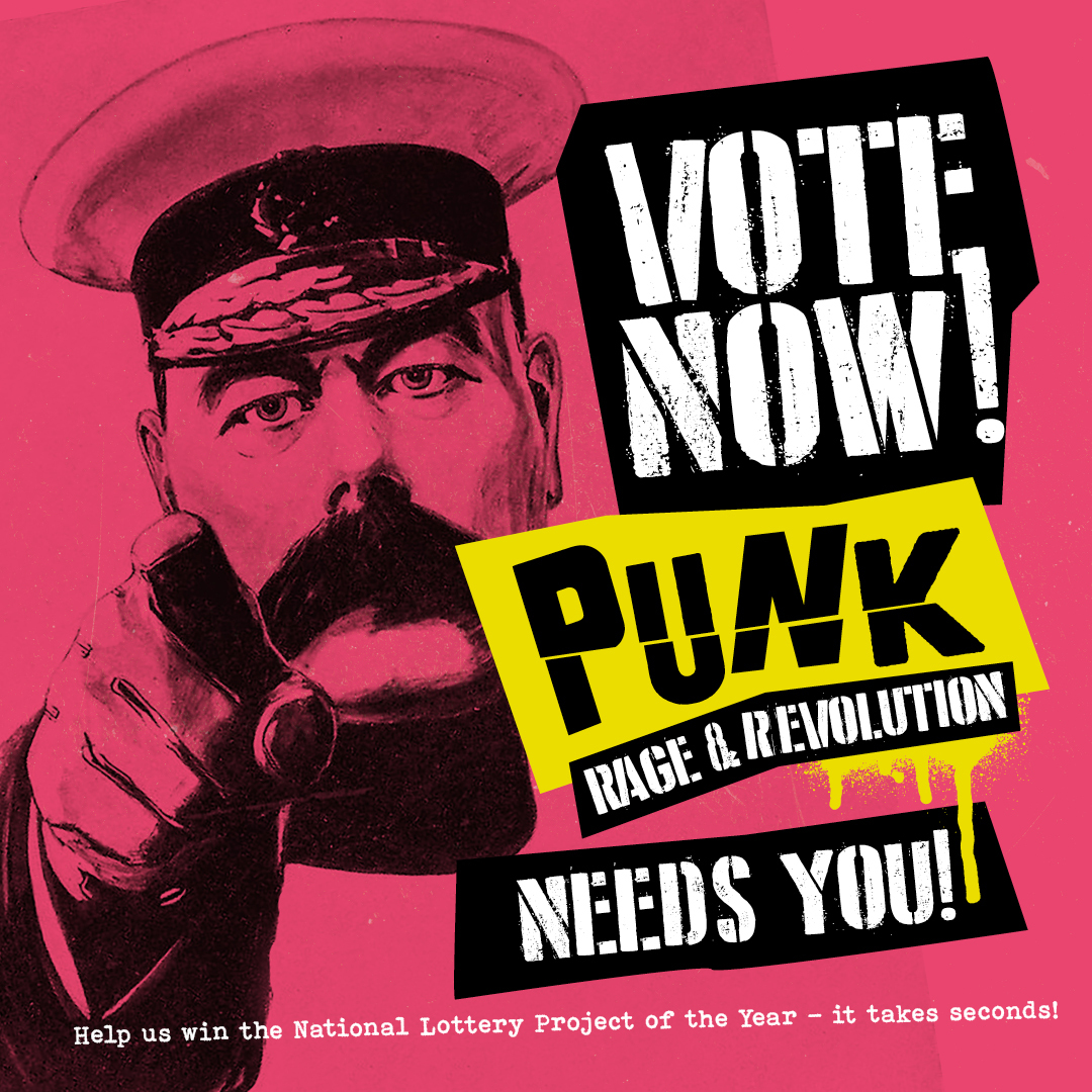 #NLAPunk NEEDS YOU! Vote now using the above hashtag on your own tweet or visit lotterygoodcauses.org.uk/near-you/proje…