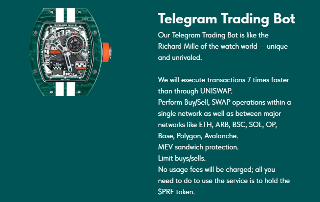 webdetect's tweet image. Elevate your trading game with $PRE and experience a new level of success.

Uniswap: app.uniswap.org/#/swap?inputCu…