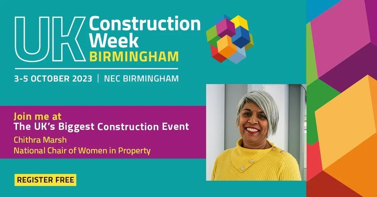 Buttress director and National Chair of @WiPUK Chithra Marsh is heading to the UK Construction Week conference in Birmingham next week. Find out more about Chithra and her work at Buttress here: buff.ly/3EG8tCp @UK_CW | @WiPUK