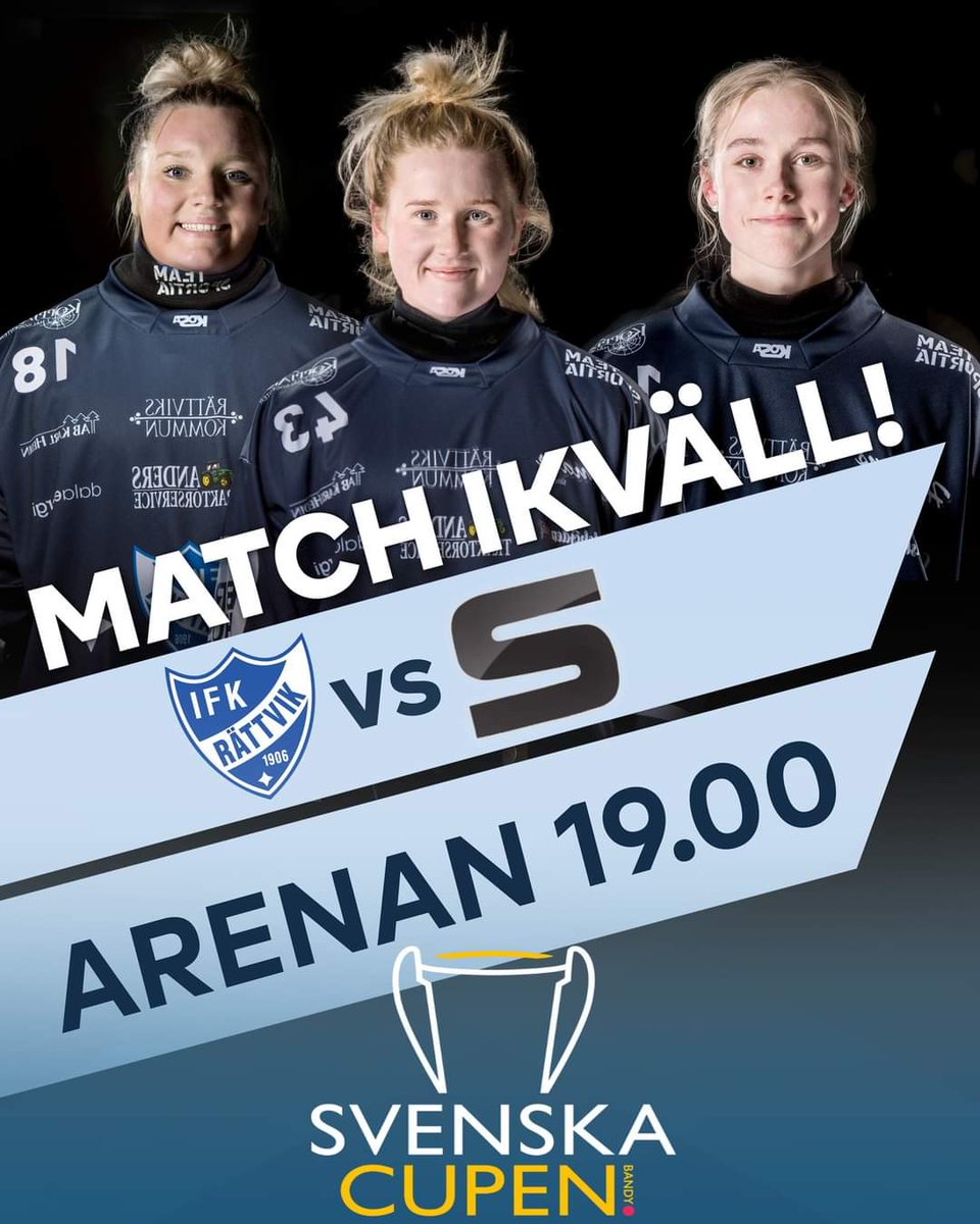 Ikväll möter damerna Sandvikens AIK. Matchstart är 19.00 och kiosken öppnar kl 18. Ingen livesändning tyvärr. Varmt välkommen!

Biljetter köper du via TicketCo: ifkrattvikbandy.ticketco.events/se/sv/e/ssonge… 

Du kan följa matchen textmässigt via Profixio: profixio.com/app/leagueid15…

#ifkrättvik #saik
