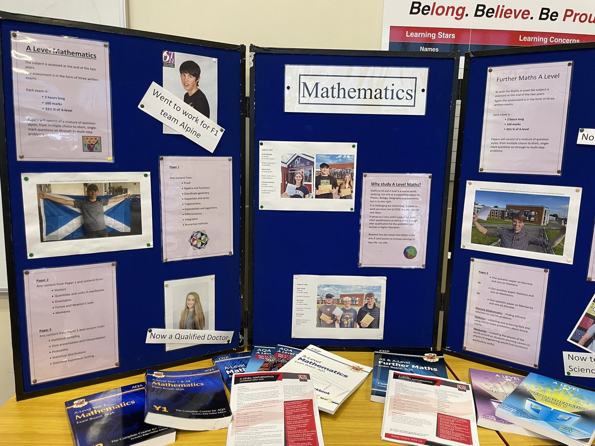 Come and visit an integral part of <a href="/TKASA6th/">TKASA Sixth Form Centre</a> for the open evening! #ALevelMaths #ALevelFurtherMaths 
<a href="/_TKASA/">The King Alfred School an Academy</a> 🌟